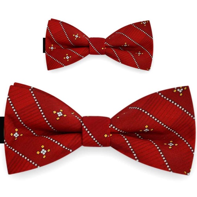 Papioane tata fiu rosu bordo, clasic, motive traditionale
